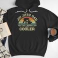 Vintage Jiu Jitsu Dad Just Like A Normal Dad Only Cooler Men Hoodie