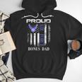 Vintage Proud Air Force Bonus Dad With American Flag Men Hoodie Vintage Proud Air Force Bonus Dad With American Flag Men Hoodie