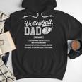 Volleyball Dad Definition Dad Of A Volleyball Player Father Men Hoodie