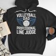 Volleyball Dad Professional Line Judge Volleyball Father Men Hoodie