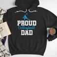 Volleyball Player Team Dad Father Proud Volleyball Dad Men Hoodie