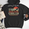 Waterski Dad Fathers Day Ski Lover Dad Water Skiing Rider Men Hoodie