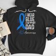 I Wear Blue For My Dad Shirt ALS Awareness Tshirt Men Hoodie