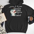 And Why Should I Care Sarcastic Unicorn Dad Mom Men Hoodie