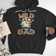 Wild Dad 1St Birthday Safari Jungle Animal Truck Men Hoodie Wild Dad 1St Birthday Safari Jungle Animal Truck Men Hoodie