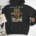 Wild Dad Of The Birthday Girl Zoo Safari Jungle Animal Men Hoodie