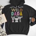 Wild Dada Zoo Theme Birthday Safari Jungle Matching Party Men Hoodie Wild Dada Zoo Theme Birthday Safari Jungle Matching Party Men Hoodie
