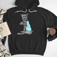 Women Dog Pitbull I Love Dad Tattoo Men Hoodie