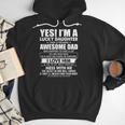Yes I'm a Lucky Daughter I Have a Freaking Awesome Dad Men Hoodie