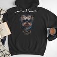 Yorkie Dad Cute Cool Dog In Sunglasses C Men Hoodie
