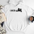 I Am 59 Plus 1 Middle Finger For A 60th Birthday Cat Mom Dad Men Hoodie