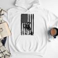American Flag USA Patriot Boxer Dog Dad Men Hoodie