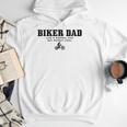Biker Dad Mountain Bike MTB Father's Day Cyclist Men Hoodie