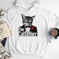 The Cat Father Cool Cat Dad Cat Lovers Men Hoodie