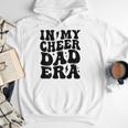 In My Cheer Dad Era Cheerleader Dad Sports Groovy Men Hoodie
