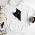Curious Cat Peeking Sneaky Cat Cat Mom Cat Dad Men Hoodie Curious Cat Peeking Sneaky Cat Cat Mom Cat Dad Men Hoodie