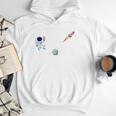 Dad Of The Birthday Boy Space Astronaut Birthday Family Men Hoodie