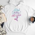 Dad Of The Birthday Mermaid Birthday Party Mermaid Dad Men Hoodie