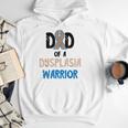 Dad Of A Hip Dysplasia Warrior Beige Blue Hip Dysplasia Men Hoodie Dad Of A Hip Dysplasia Warrior Beige Blue Hip Dysplasia Men Hoodie