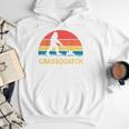 Dad Lawn Mowing Grassquatch Bigfoot Mower Garden Men Hoodie