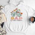 Dad Of The Little Wildflower Birthday Party Baby Shower Men Hoodie