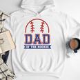 Dad Of Rookie 1st Birthday Baseball Theme Matching Party Men Hoodie Dad Of Rookie 1st Birthday Baseball Theme Matching Party Men Hoodie
