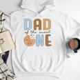 Dad Of The Sweet One Cookies And Milk 1st Birthday Party Men Hoodie