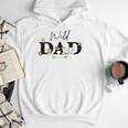 Dad Of The Wild One Zoo Birthday Safari Jungle Animal Men Hoodie