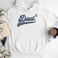 Dad4 Daddy Of 4 Kids Father Of Four Fourth Time Dad Men Hoodie
