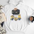 Despicable Me Minions Father's Day 1 Dad Cardboard Sign Men Hoodie