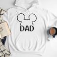 Disney Mickey And Friends Dad Mickey Ears Outline Logo Men Hoodie