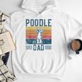 Dog Dad Vintage Poodle Dad Men Hoodie