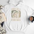 Don't Be A Dumb Bass Fish Camo American Flag Dad Jokes Men Hoodie