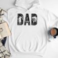 Fishing Dad Birthday Classic Bold Font Fish Daddy Men Hoodie