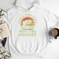 Fishing Dad Part Time Hooker Bass Fish Father Day Men Hoodie