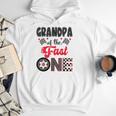 Grandpa Of The Fast One Car Racing Dad 1St Birthday Boy Men Hoodie