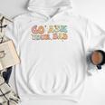 Groovy This Father's Day With Vintage Go Ask Your Dad Men Hoodie