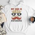 Happy His Birthday My Dad Is 63 Years Old And Still Awesome Men Hoodie