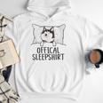 Husky Dog Pajama Husky Official Sleepshirt Mom Dad Kid Men Hoodie