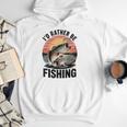 Id Rather Be Fishing Largemouth Bass Fish Dad Jokes Men Hoodie Id Rather Be Fishing Largemouth Bass Fish Dad Jokes Men Hoodie