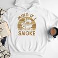Mind If I Smoke BBQ Barbeque Grilling Chef Dad Men Hoodie