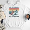 Got Passed By My Daughter Skiing Dad Men Hoodie