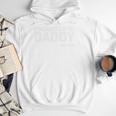 Promoted To Daddy 2022 First Time Fathers New Dad Men Hoodie