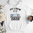 Race Car Racing Family Dada Pit Crew Birthday Party Men Hoodie