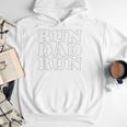 Run Dad Run Marathon Running Spectator Shirt T-Shirt Men Hoodie