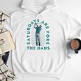 Saturdays For Dads Golfer Father's Day Men Hoodie