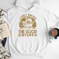 I Only Smoke The Good Stuff BBQ Barbeque Chef Dad Men Hoodie