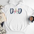 Unicorn Dad Birthday Shirt Matching Family Party Tee T-Shirt Men Hoodie