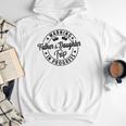 Warning Father Daughter Trip In Progress Trip With Dad Men Hoodie