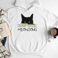 Women's Meowjong Cat Mahjong Chinese Game Cat Mom Dad Men Hoodie